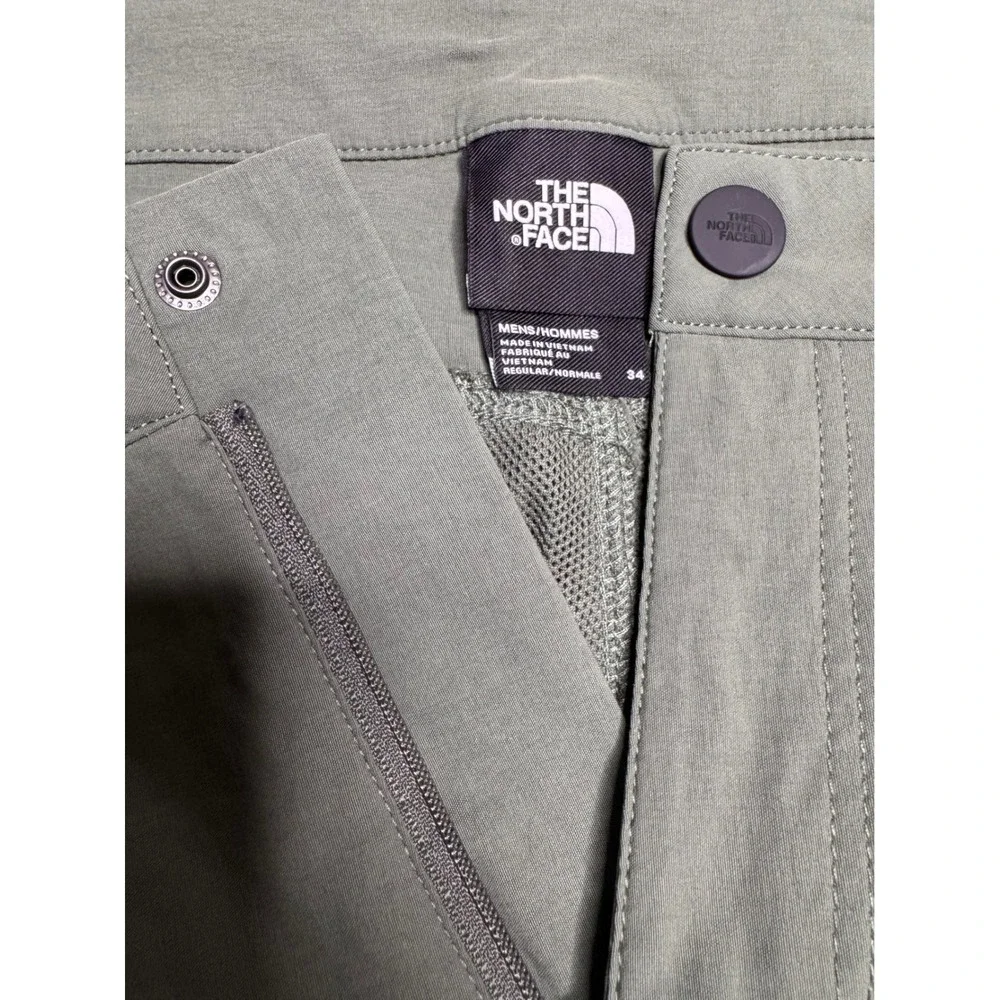 The North Face Men's Retrac Tech Pant III Green Size 34 Regular Hiking Outdoor